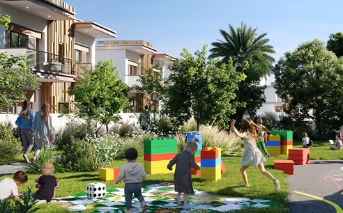 DAMAC Lagoons Nice Digital Phase 3 outside playground